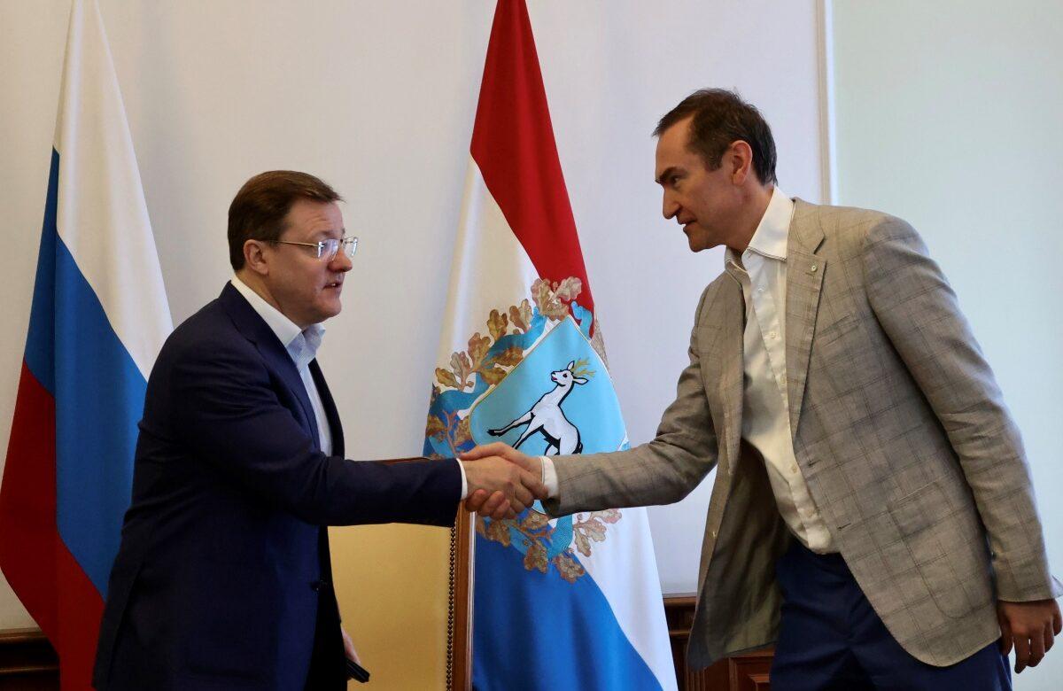 Александр Ведяхин провёл рабочую встречу с губернатором Самарской области