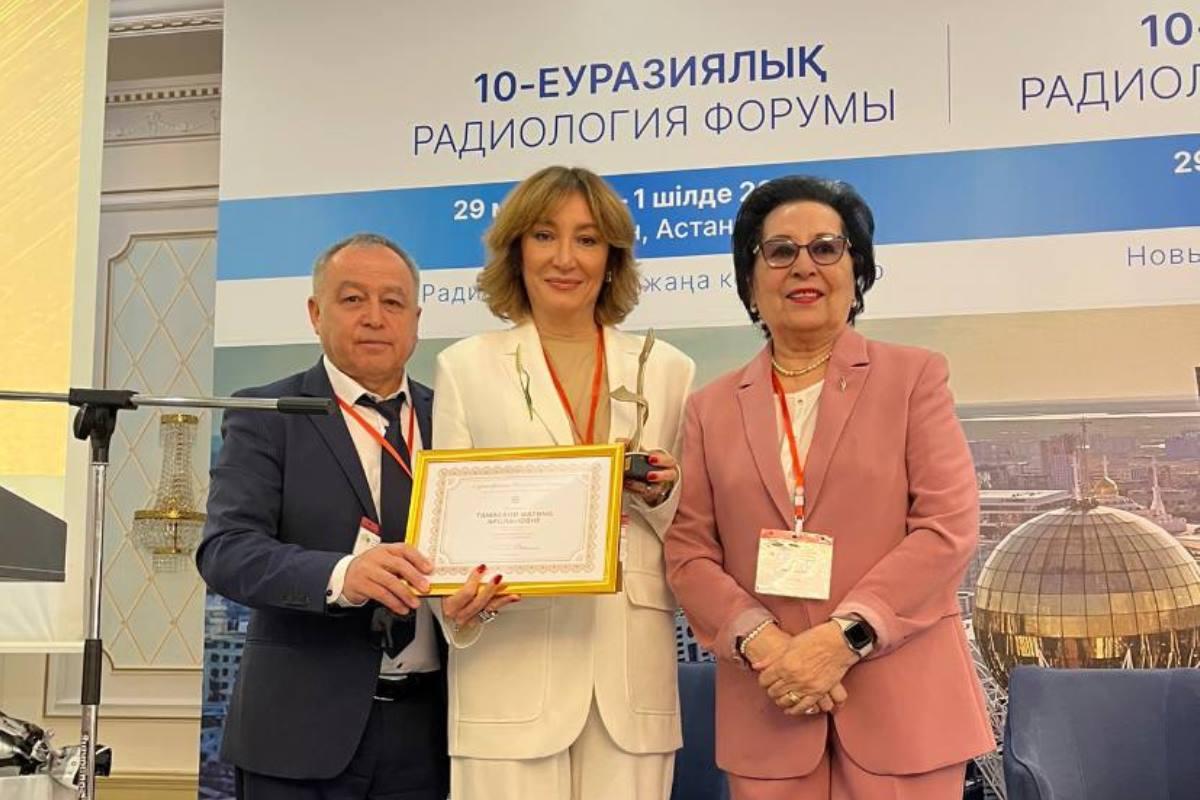 Расширяем горизонты: Главный врач Маммологического центра L7 стала Почетным Членом Казахстанского радиологического общества