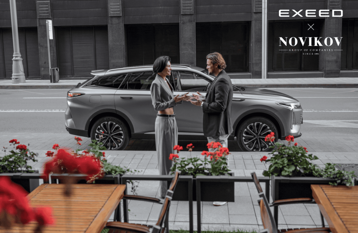 Бренд EXEED, представленный в EXEED АВТОДОМ, расширяет сотрудничество с ресторанным холдингом Novikov Group