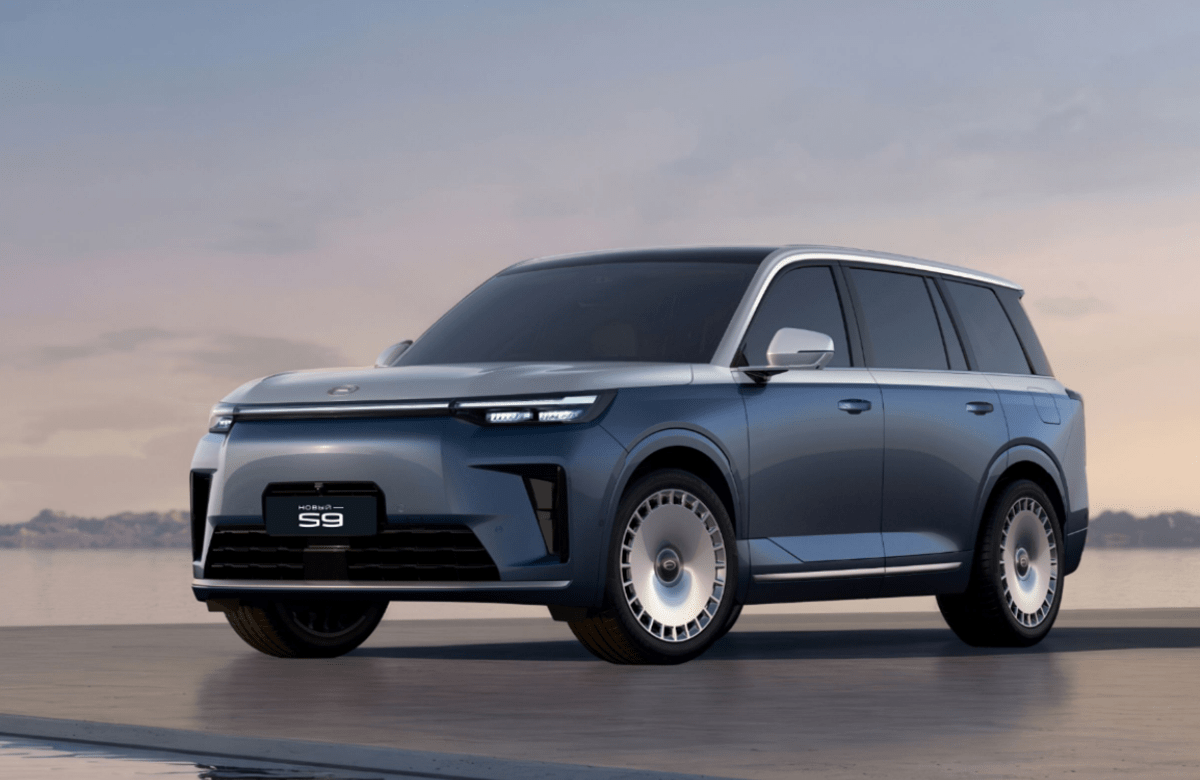 GAC, представленный в GAC АВТОДОМ, раскрывает детали дизайна флагманского гибридного кроссовера GAC S9