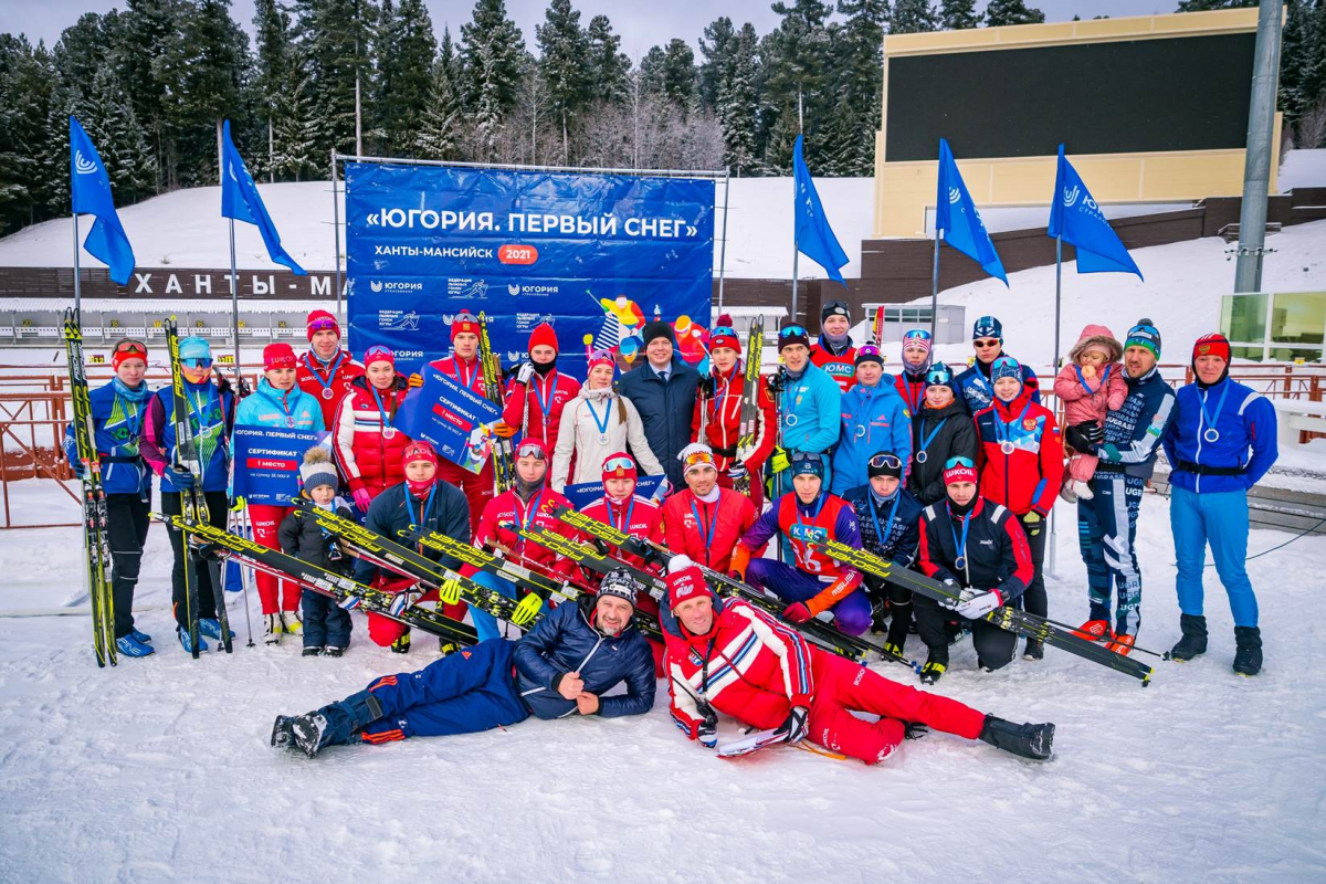 В преддверии сезона прошла контрольная тренировка сборной России по лыжным гонкам «Югория. Первый снег»
